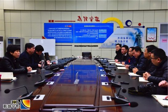 闵维到金源煤矿检查指导运销工作