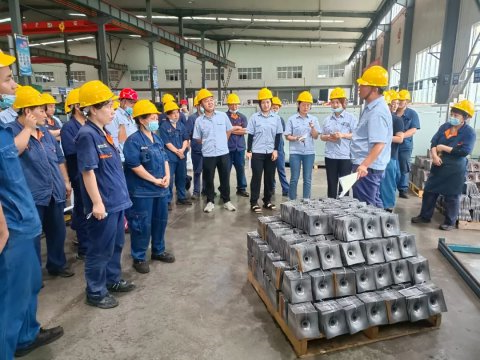 矿用产品公司丨举办“质检人员讲质量”专题培训活动