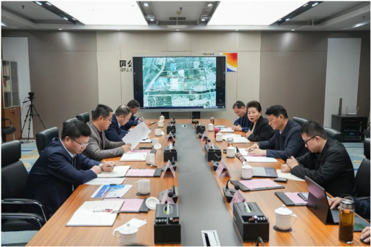 任城区政府到济宁能源开展重点项目现场办公会