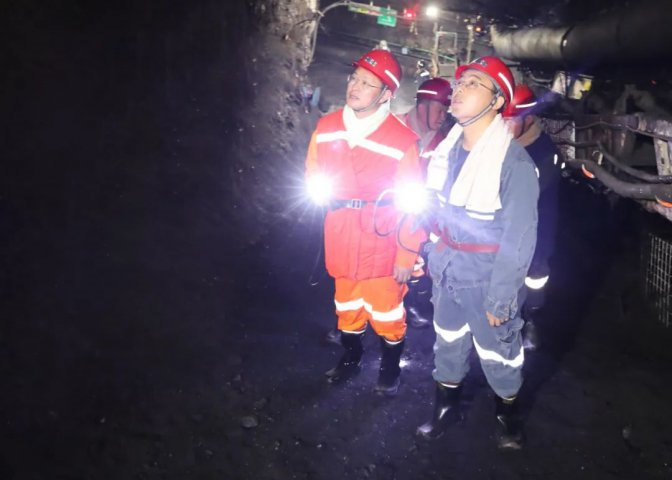 王崇景到阳城煤电调研指导工作